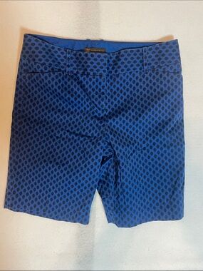 Blue Polka Dot Women's Shorts Outback Red size 8